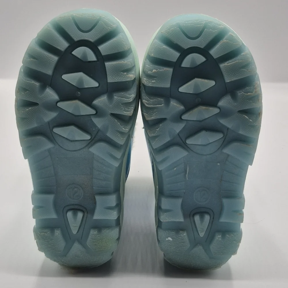 Disney Frozen Kids Boots - Blue and White